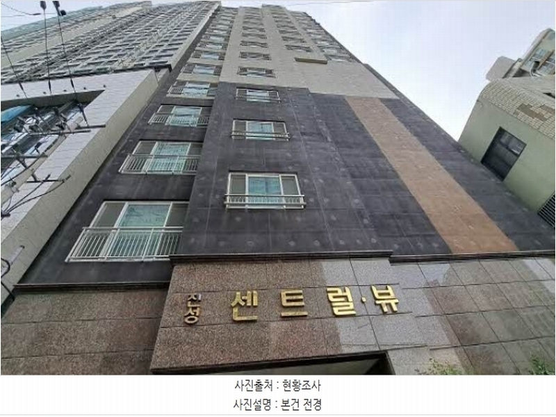 2024타경61409 부산광역시 부산진구 신천대로 271, 진성센트럴뷰 2층 201호 오피스텔[계약25평형] 경매 이미지