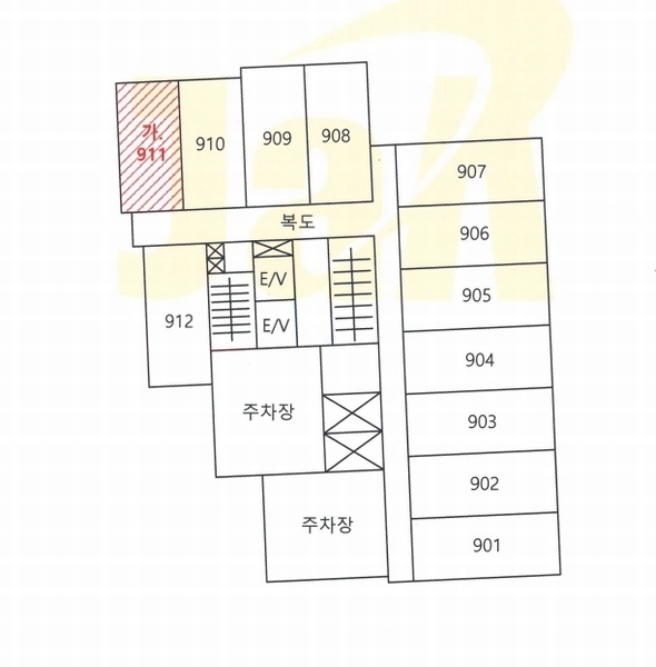2024타경63382 부산광역시 중구 해관로 23, 프리미엄안단테 9층 911호 오피스텔[계약13평형] 경매 이미지