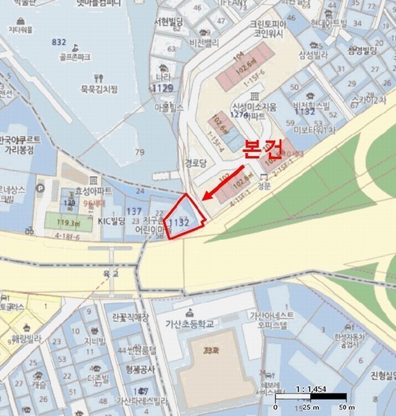 2025타경8307 서울특별시 구로구 시흥대로161길 62, 한나래16차 5층 501호 오피스텔[계약18평형] 경매 이미지