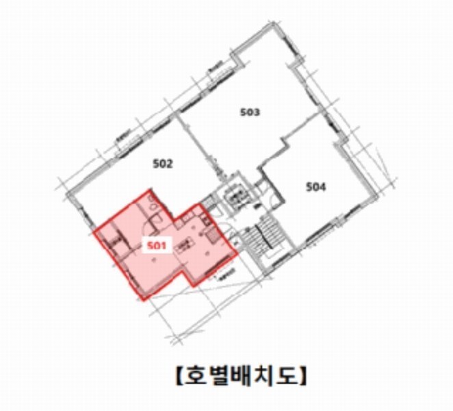 2025타경8307 서울특별시 구로구 시흥대로161길 62, 한나래16차 5층 501호 오피스텔[계약18평형] 경매 이미지