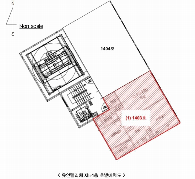 2025타경20849 부산광역시 영도구 태종로 390, 유안펠리체 14층 1403호 오피스텔 경매 이미지