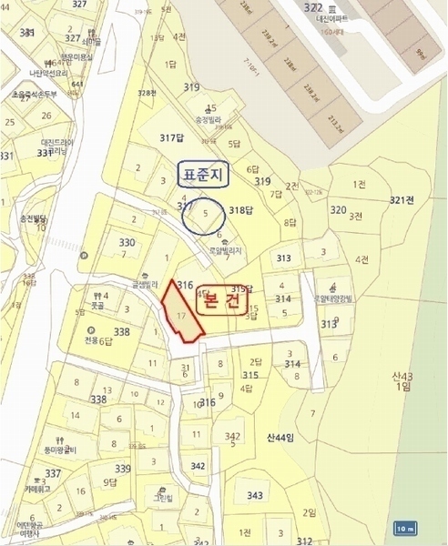 2025타경21523 부산광역시 부산진구 초읍동 316-17 대지 경매 이미지
