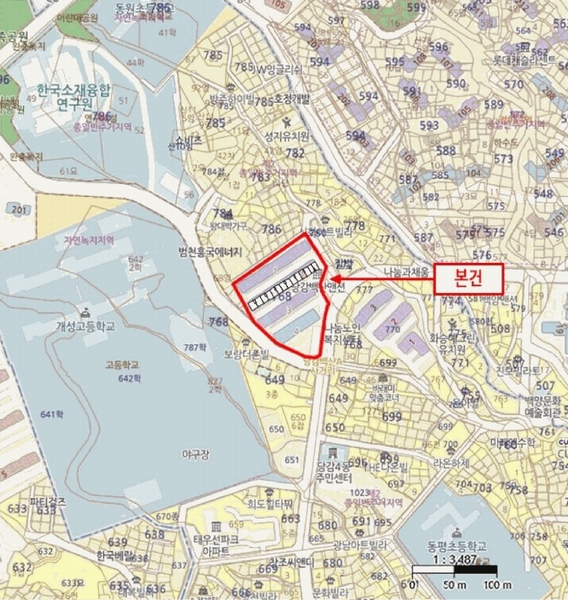 2025타경21582 부산광역시 부산진구 백양순환로 51, 백산아파트 2동 5층 505호 아파트[공급17평형] 경매 이미지