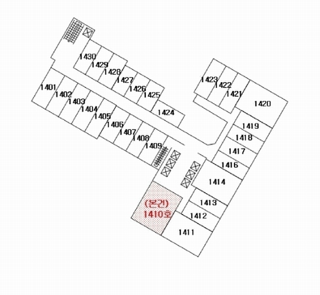 2025타경21702 부산광역시 부산진구 중앙대로 993, 시청역롯데골드로즈 14층 1411호 오피스텔[계약47평형] 경매 이미지