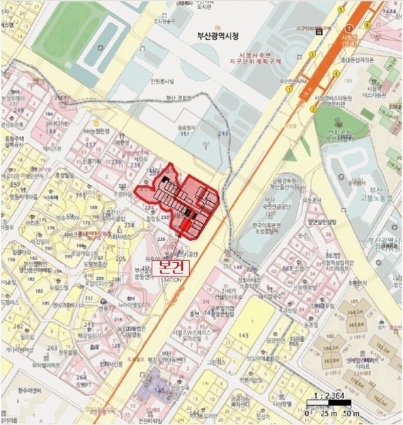 2025타경21702 부산광역시 부산진구 중앙대로 993, 시청역롯데골드로즈 14층 1411호 오피스텔[계약47평형] 경매 이미지