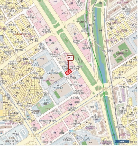 2025타경8646 서울특별시 구로구 공원로 15-12, 비즈트위트블루 11층 1106호 오피스텔[계약10평형] 경매 이미지
