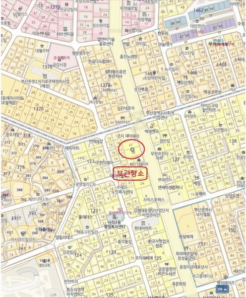 2025타경22797 부산광역시 동래구 사직동 136-37, 동신주차장 카이엔 경매 이미지