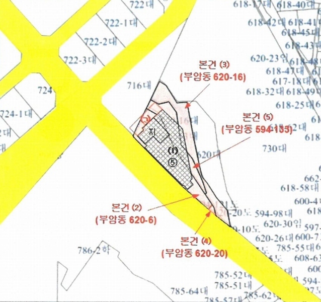 2022타경5023 부산광역시 부산진구 부암동 620-6 근린시설 경매 이미지