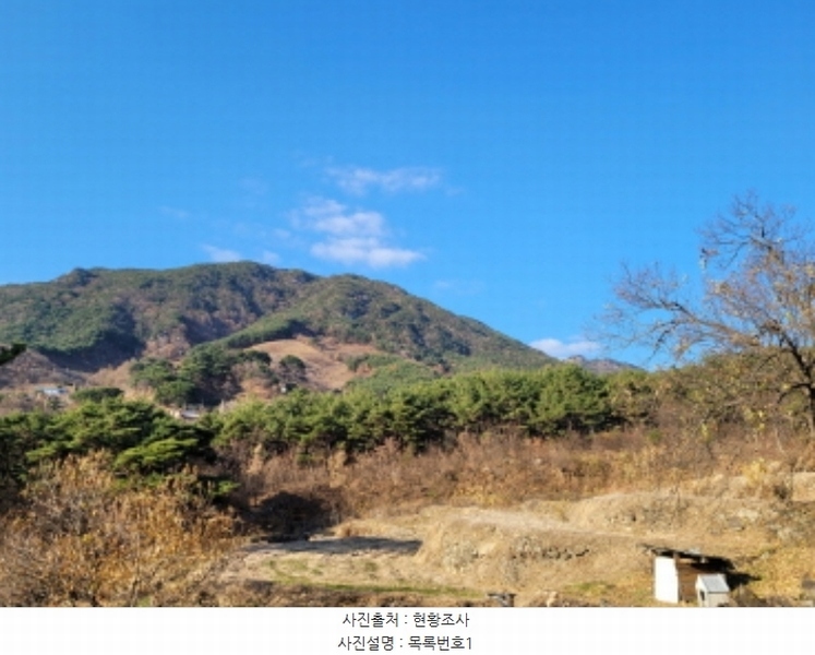 2024타경6495 경상남도 산청군 신안면 외송리 산71-7 임야 경매 이미지