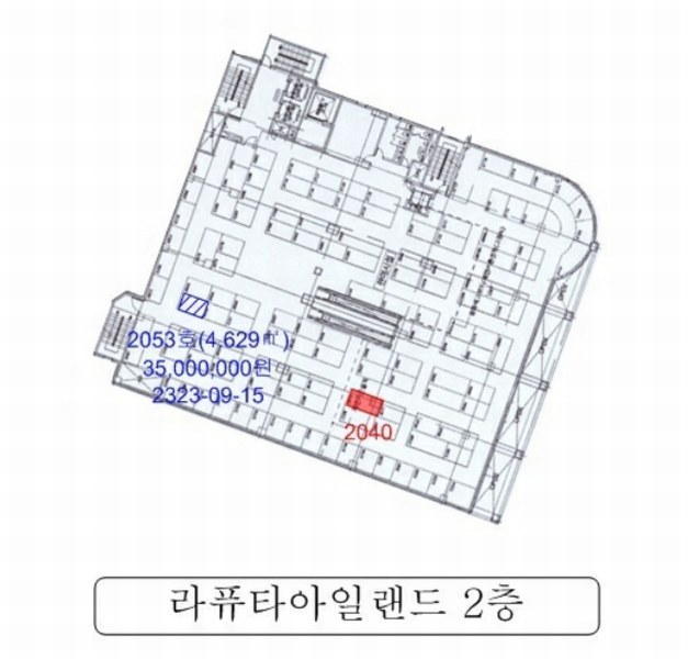 2024타경62532 부산광역시 금정구 장전로12번길 55, 라퓨타아일랜드 2층 2040호 근린상가 경매 이미지