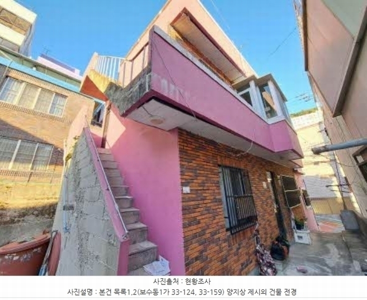 2024타경64583 부산광역시 중구 보수동1가 33-124 대지 경매 이미지