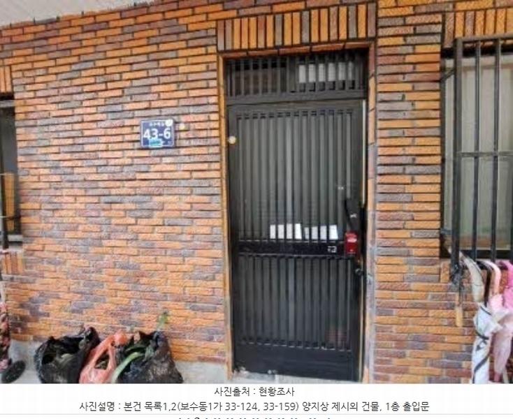2024타경64583 부산광역시 중구 보수동1가 33-124 대지 경매 이미지