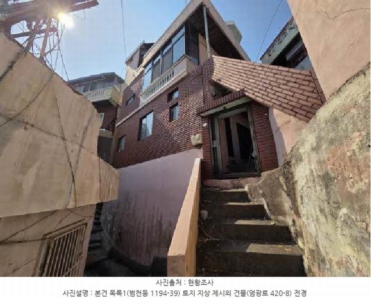 2025타경21421 부산광역시 부산진구 범천동 1194-39 대지 경매 이미지