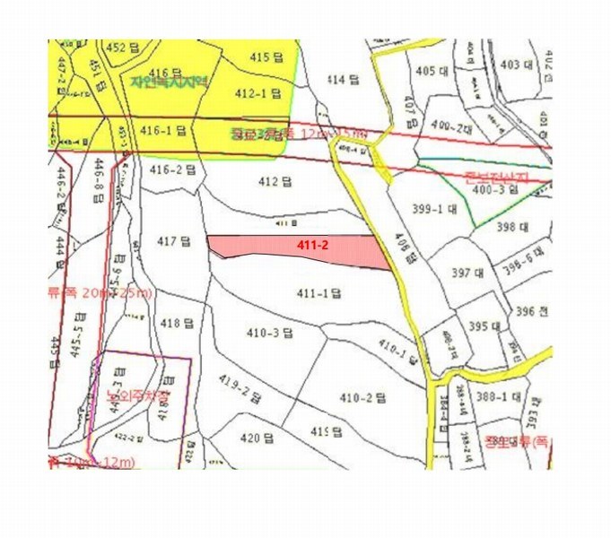 2025타경21513 경상남도 거제시 일운면 와현리 411-2 농지 경매 이미지