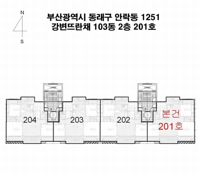 2025타경21567 부산광역시 동래구 안남로 79, 강변뜨란채 103동 2층 201호 아파트[공급34평형] 경매 이미지
