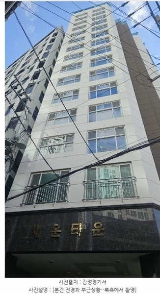 2024타경64958 부산광역시 부산진구 신천대로216번길 30, 새운타운 주건축물1동 6층 601호 오피스텔[계약24평형] 경매 이미지