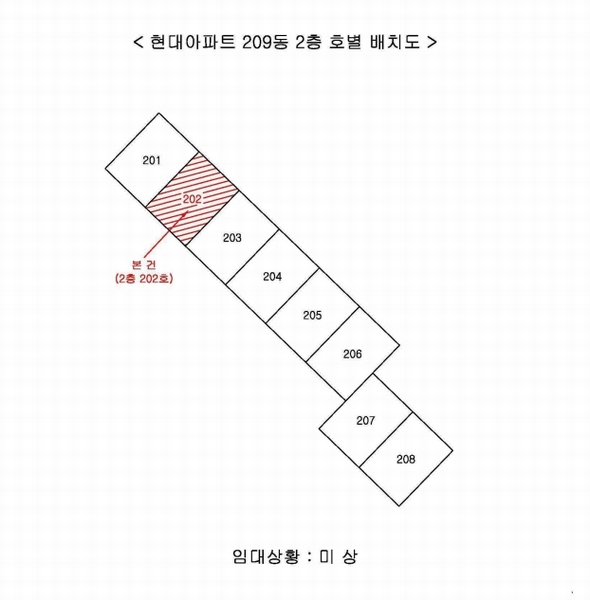 2025타경982 부산광역시 부산진구 거제대로 37, 현대아파트 209동 2층 202호 아파트[공급31평형] 경매 이미지