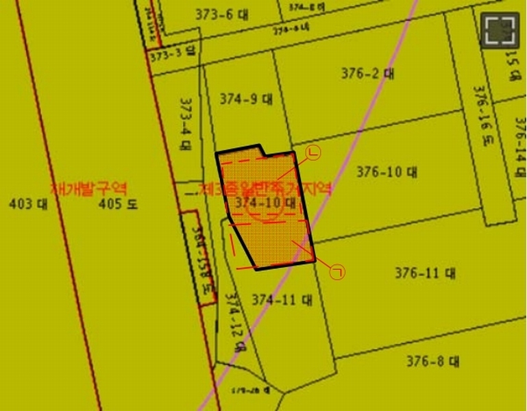 2025타경21500 부산광역시 부산진구 연지동 374-10 대지 경매 이미지