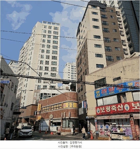 2025타경21587 부산광역시 금정구 식물원로29번길 33, 장전드리움주건축물 1동 10층 1002호 다세대(빌라) 경매 이미지
