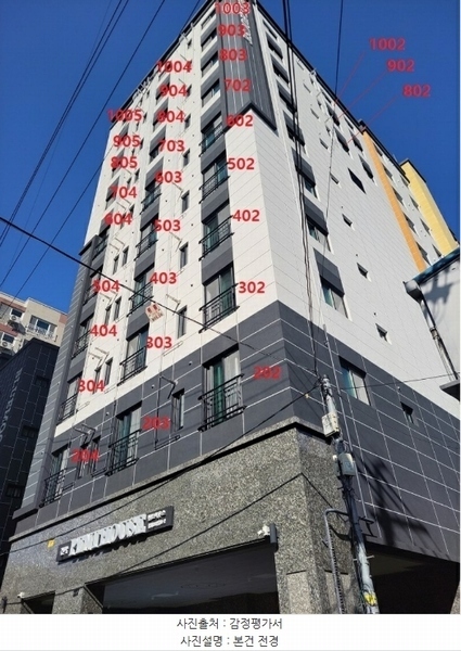 2023타경54893 부산광역시 부산진구 중앙대로941번길 66-12, 건아펜트하우스 10층 1005호 다세대(빌라) 경매 이미지