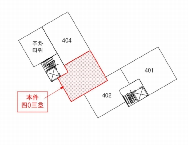 2025타경20733 부산광역시 영도구 태종로 390, 유안펠리체 4층 403호 오피스텔 경매 이미지
