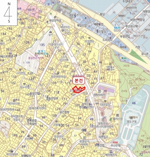 2025타경20801 부산광역시 영도구 태종로 390, 유안펠리체 13층 1303호 오피스텔 경매 이미지