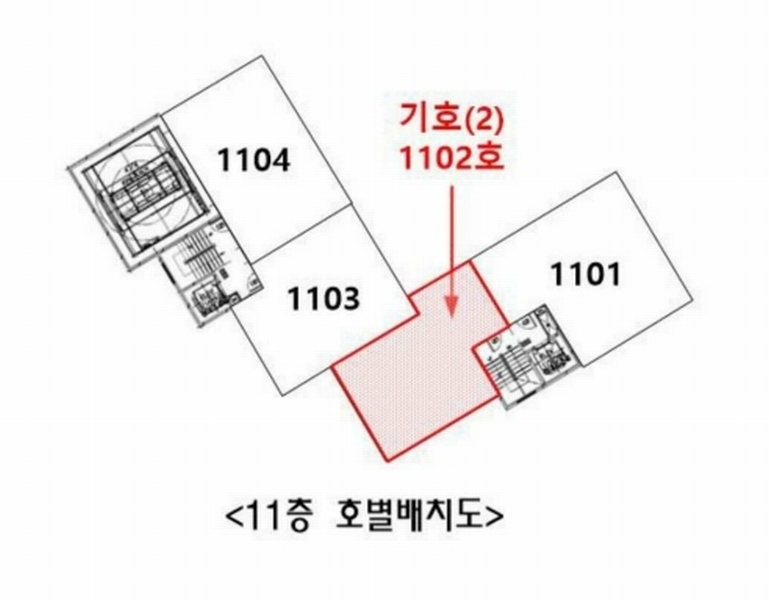 2025타경20870 부산광역시 영도구 태종로 390, 유안펠리체 11층 1102호 오피스텔[계약25평형] 경매 이미지