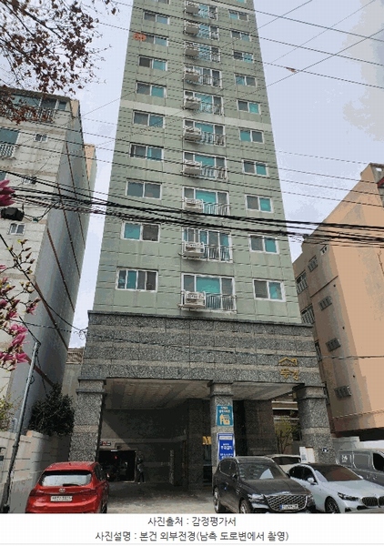 2025타경21507 부산광역시 부산진구 성지로153번길 44, 풍경인포레 5층 501호 오피스텔[계약32평형] 경매 이미지