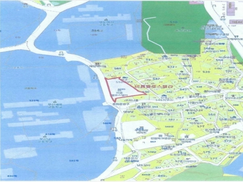 2024타경57721 부산광역시 영도구 중리북로21번길 10, 비룡벨로스텔라 5층 506호 아파트[공급21평형] 경매 이미지