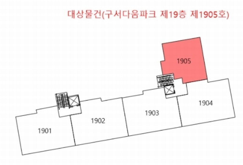 2024타경59819 부산광역시 금정구 중앙대로1893번길 50, 구서다움파크 19층 1905호 아파트 경매 이미지