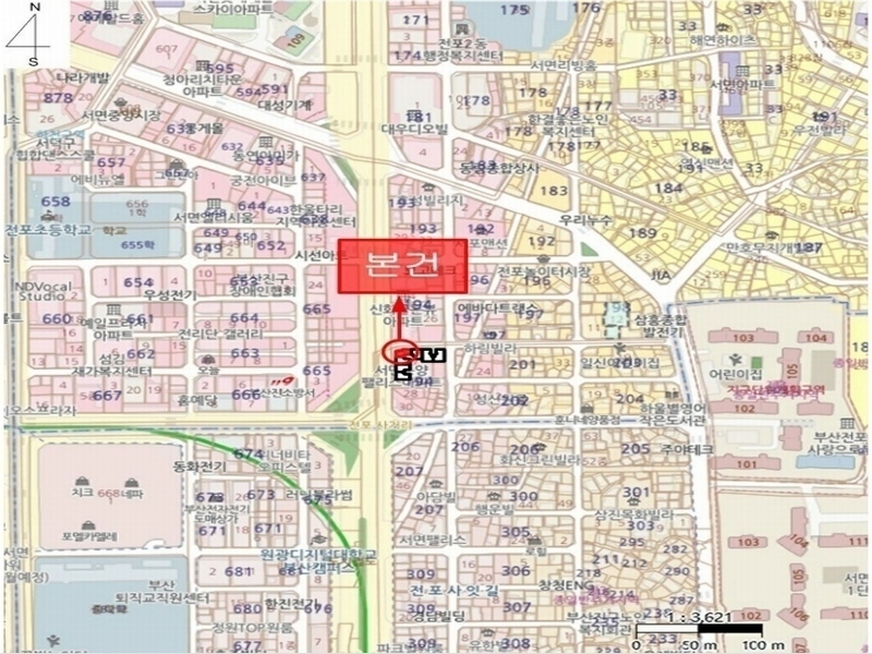 2024타경61324 부산광역시 부산진구 전포대로246번길 6, 동양팰리스 25층 2504호 다세대(빌라) 경매 이미지