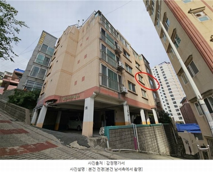 2024타경63535 부산광역시 동구 정공단로1번길 22, 대신스카이빌2차 3층 302호 다세대(빌라)[공급21평형] 경매 이미지