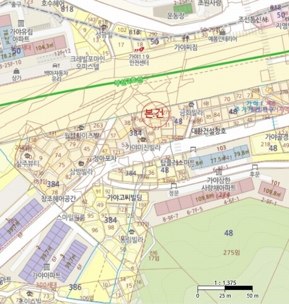 2024타경64132 부산광역시 부산진구 엄광로 283-8, 스카이빌 에이동 3층 302호 다세대(빌라)[공급12평형] 경매 이미지