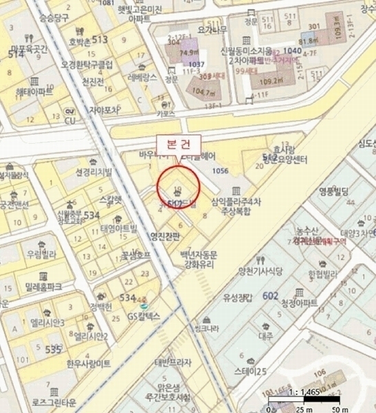 2025타경9727 서울특별시 양천구 월정로 6-1, 휴사이드빌 6층 603호 다세대(빌라)[공급7평형] 경매 이미지