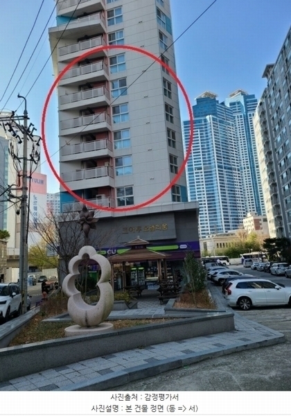 2024타경66534 부산광역시 부산진구 전포대로 159, 전포코아루오펠리움오피스텔 4층 401호 오피스텔[계약24평형] 경매 이미지
