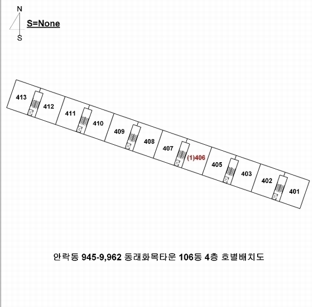 2024타경67759 부산광역시 동래구 충렬사로 39, 동래화목타운 106동 4층 406호 아파트[공급31평형] 경매 이미지