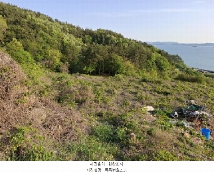 2025타경630 경상남도 남해군 서면 작장리 5-2 임야 경매 이미지