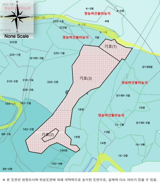 2025타경630 경상남도 남해군 서면 작장리 5-2 임야 경매 이미지