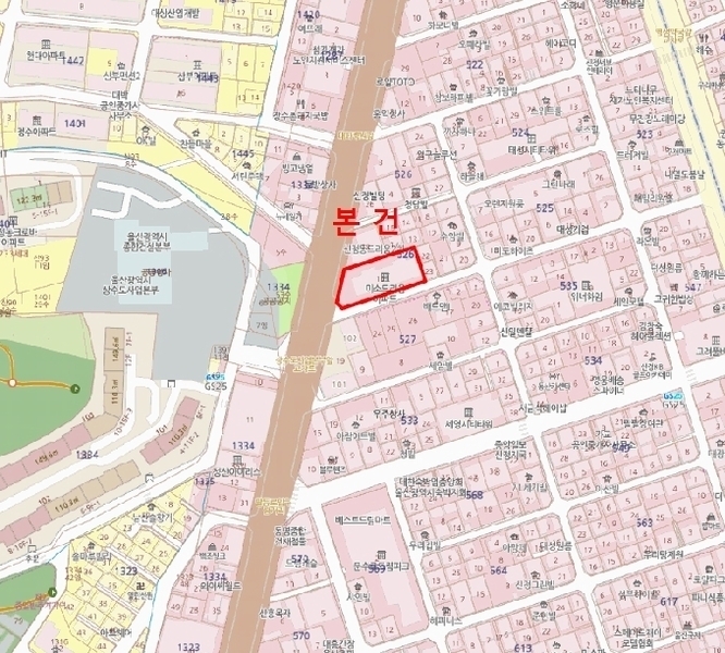 2025타경852 울산광역시 남구 봉월로 144, 미소드리움아파트 18층 1803호 오피스텔[계약41평형] 경매 이미지