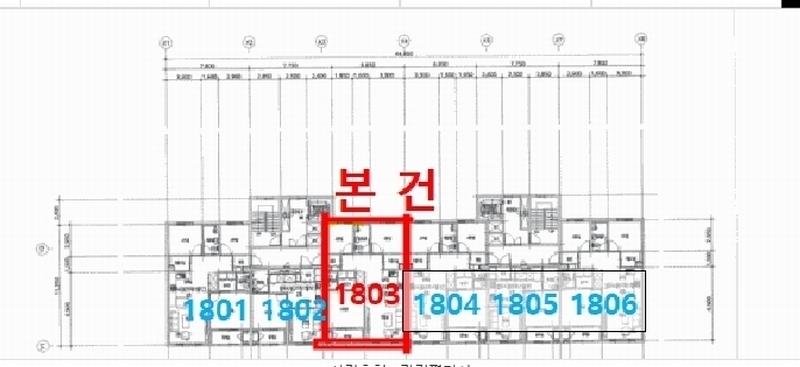 2025타경852 울산광역시 남구 봉월로 144, 미소드리움아파트 18층 1803호 오피스텔[계약41평형] 경매 이미지