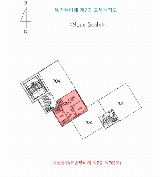 2025타경20894 부산광역시 영도구 태종로 390, 유안펠리체 7층 703호 오피스텔 경매 이미지