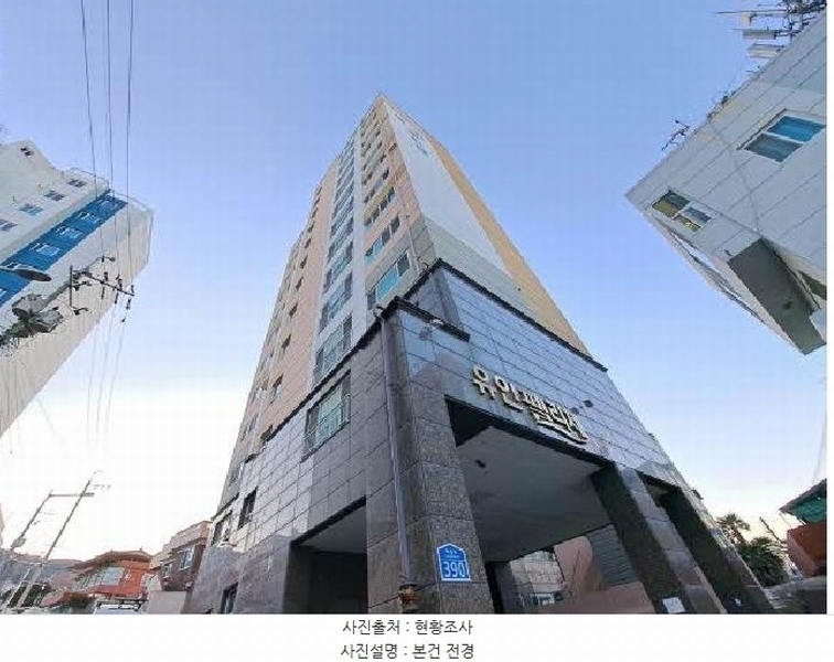 2025타경20894 부산광역시 영도구 태종로 390, 유안펠리체 7층 703호 오피스텔 경매 이미지