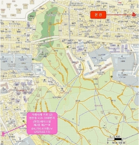 2025타경21580 부산광역시 연제구 과정로265번길 12, 럭채움연산 10층 1001에이호 다세대(빌라) 경매 이미지