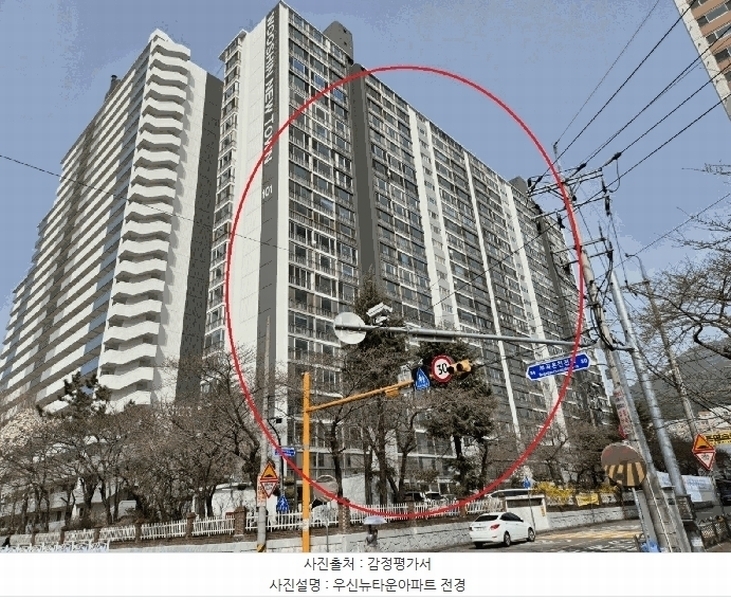 2025타경21601 부산광역시 금정구 중앙대로1667번길 8, 우신뉴타운아파트 101동 10층 1002호 아파트[공급48평형] 경매 이미지