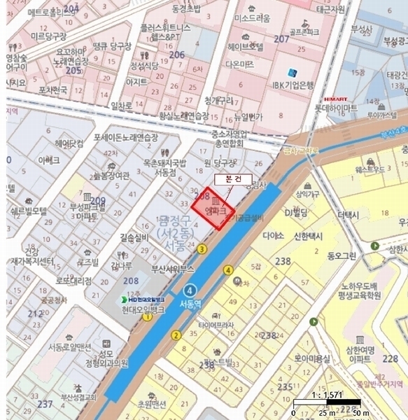 2025타경21711 부산광역시 금정구 반송로 397부산광역시 금정구 반○○○○, 대묵엠-파크 10층 1003호대묵엠-○○ 아파트[공급27평형] 경매 이미지