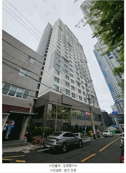 2025타경21757 부산광역시 부산진구 중앙대로 829, 하이뷰더파크 11층 1115호 오피스텔[계약14평형] 경매 이미지
