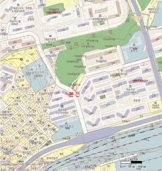 2025타경21163 부산광역시 부산진구 백양대로208번길 38-9, 신개금우성아파트 상가동 지하층 1호 근린상가 경매 이미지