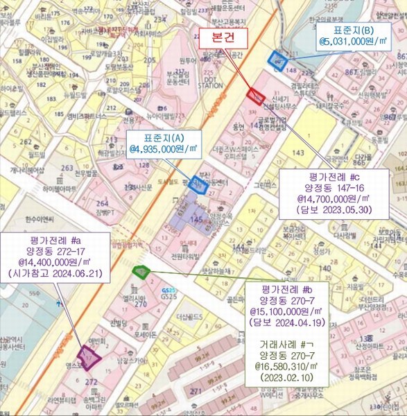 2025타경21620 부산광역시 부산진구 양정동 147-16 근린시설 경매 이미지