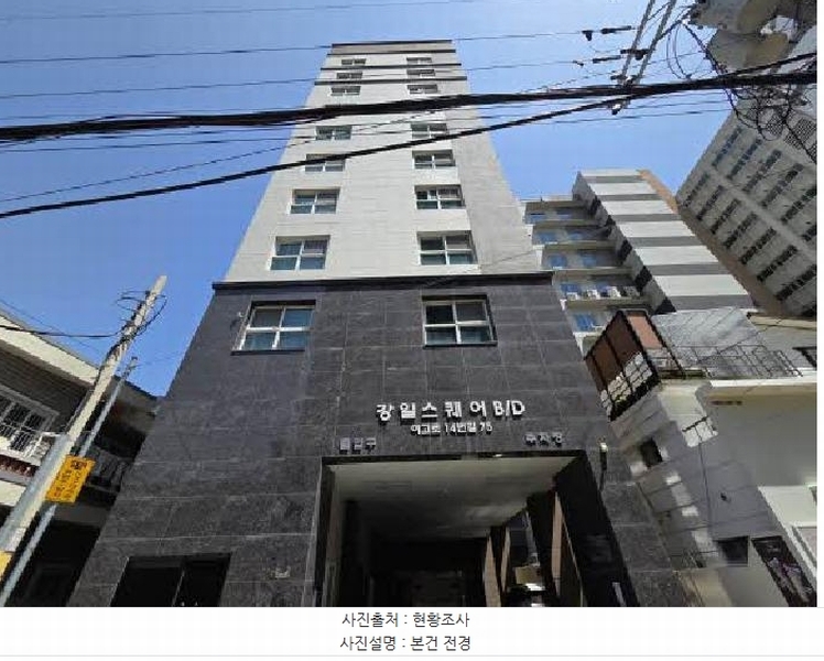 2025타경21740 부산광역시 연제구 여고로14번길 75, 강일스퀘어빌딩 3층 304호 오피스텔 경매 이미지