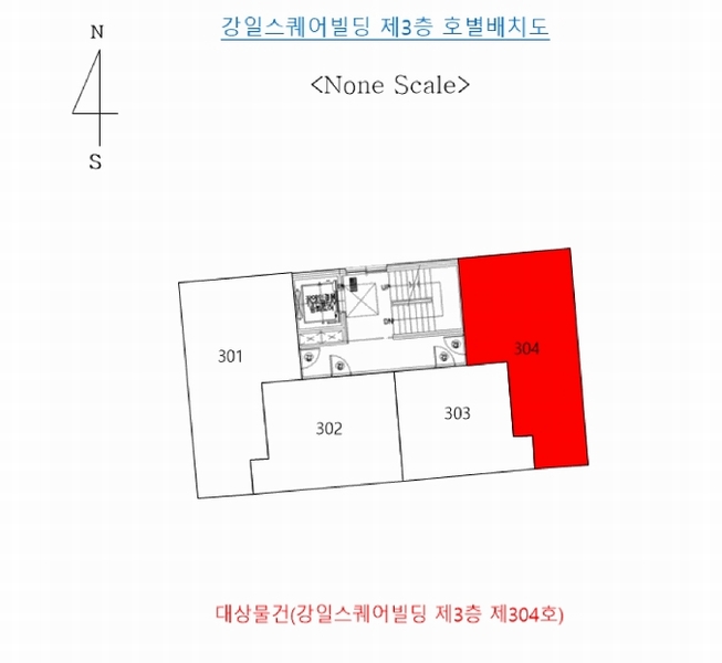 2025타경21740 부산광역시 연제구 여고로14번길 75, 강일스퀘어빌딩 3층 304호 오피스텔 경매 이미지